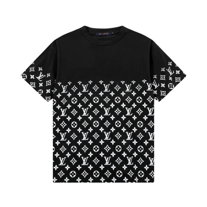 Camiseta con estampado completo de medio cuerpo