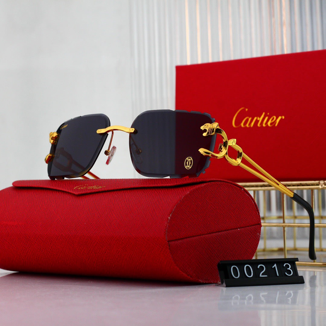 Gafas de sol extragrandes con detalle de aro