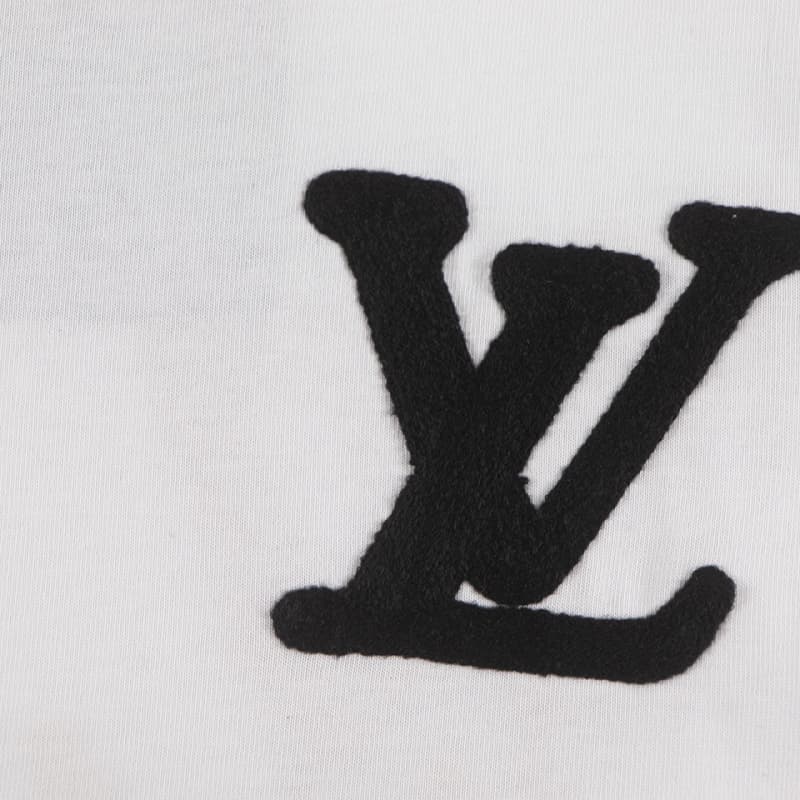 Chenille Patchwork Embroidered Tee
