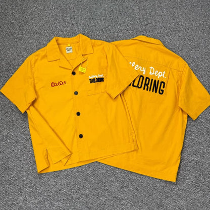 2025 Embroidered Denim T-Shirt