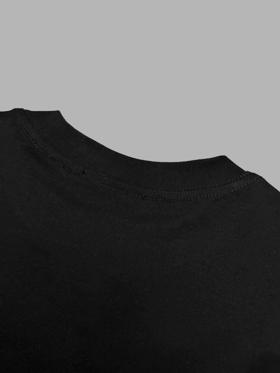 Camiseta con estampado de pintura al óleo de jarrón