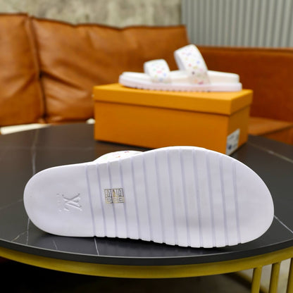 Pantuflas casuales de jacquard de colores