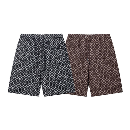 Shorts de playa clásicos con estampado completo