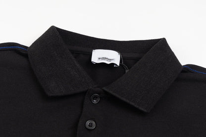 Camiseta polo con bordado de caballo de guerra en la cintura