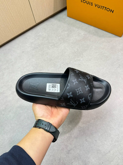 Pantuflas clásicas multicolor con estampado integral