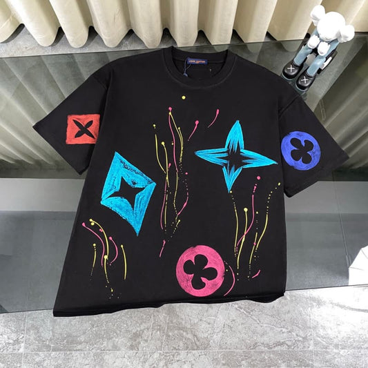 2025 Dopamine Color Graffiti T-Shirt