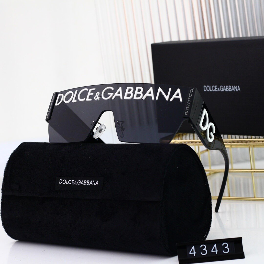 Gafas de sol con estampado de letras grandes estilo hip hop geek