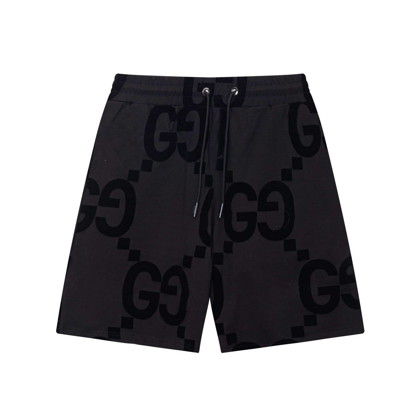 Pantalones cortos con estampado completo de G súper grande