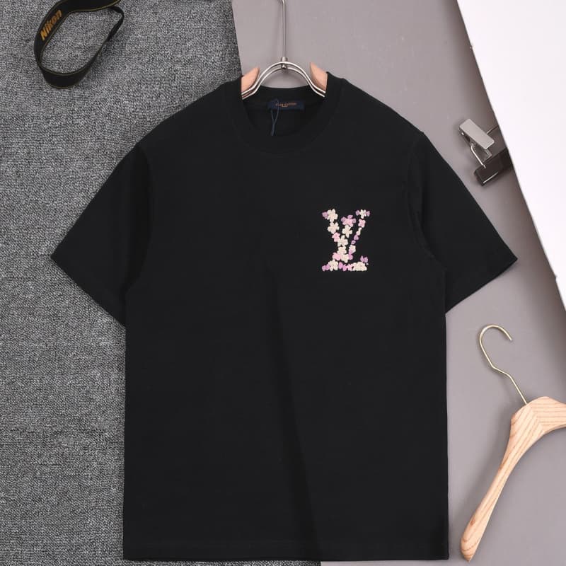 T-shirt à imprimé fleuri bouffant