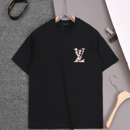 T-shirt à imprimé fleuri bouffant