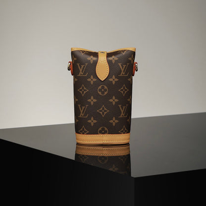 Bolso clásico informal de pequeña capacidad con estampado completo