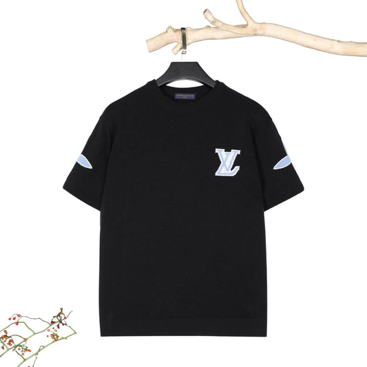 Jacquard Knit T Shirt