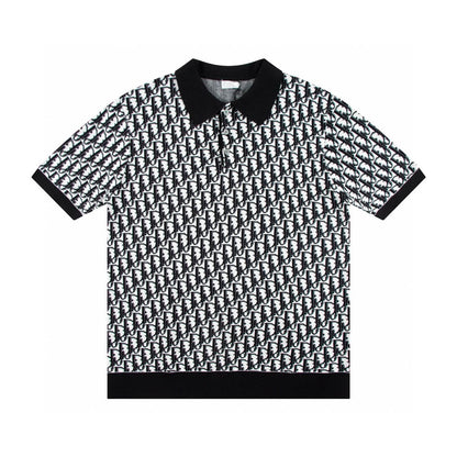 Camiseta polo con estampado completo