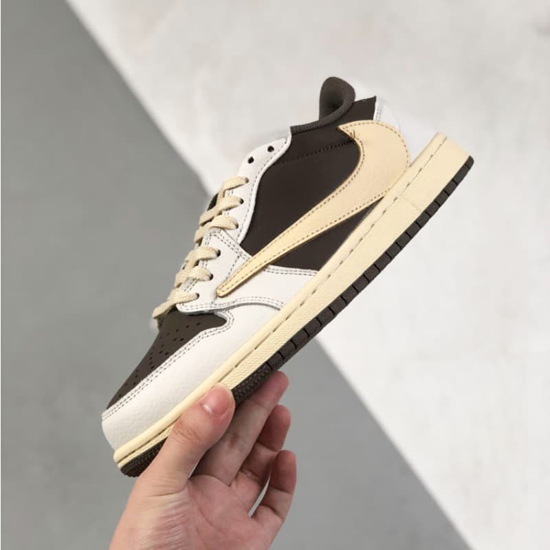 Zapatillas bajas con bloques de color blanco y marrón