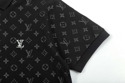 Nueva camiseta polo con estampado completo