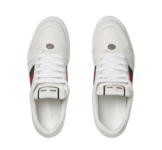 Red and Green Stripes Sneakers