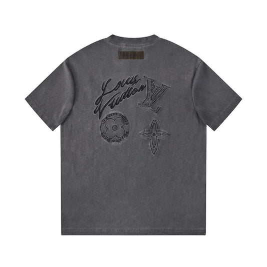 Applique Embroidered T-shirt