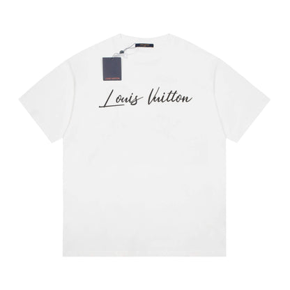 Camiseta con estampado de casa voladora