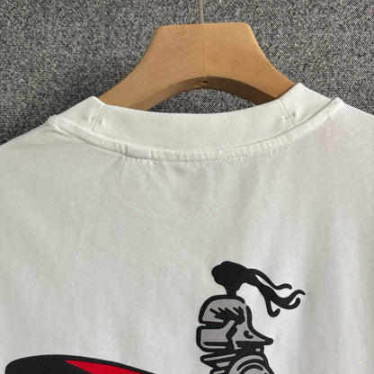 Camiseta con estampado de tabla de surf Big Rider
