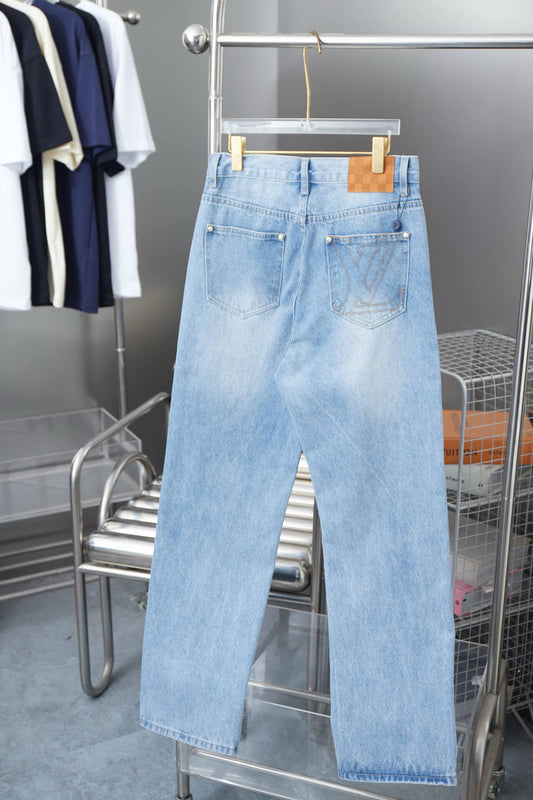 Classic Embroidered Jeans