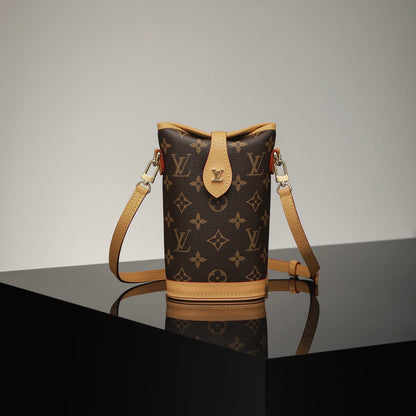 Bolso clásico informal de pequeña capacidad con estampado completo