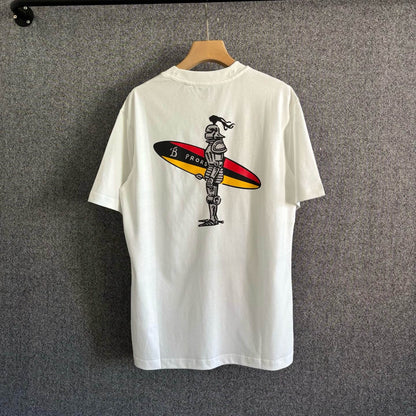 Camiseta con estampado de tabla de surf Big Rider
