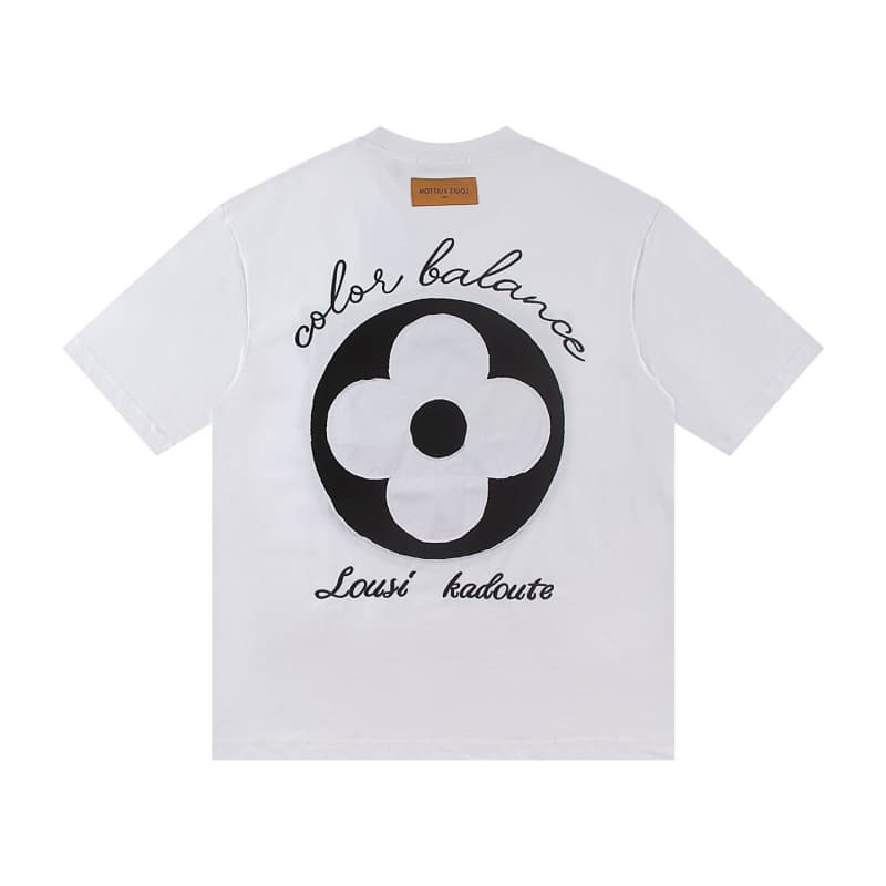 2025 Embroidered “Big Flower” T-Shirt