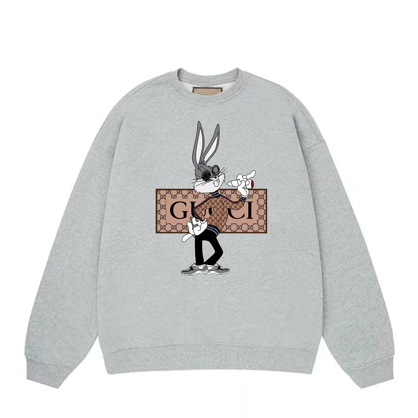 Sudadera con estampado de conejito