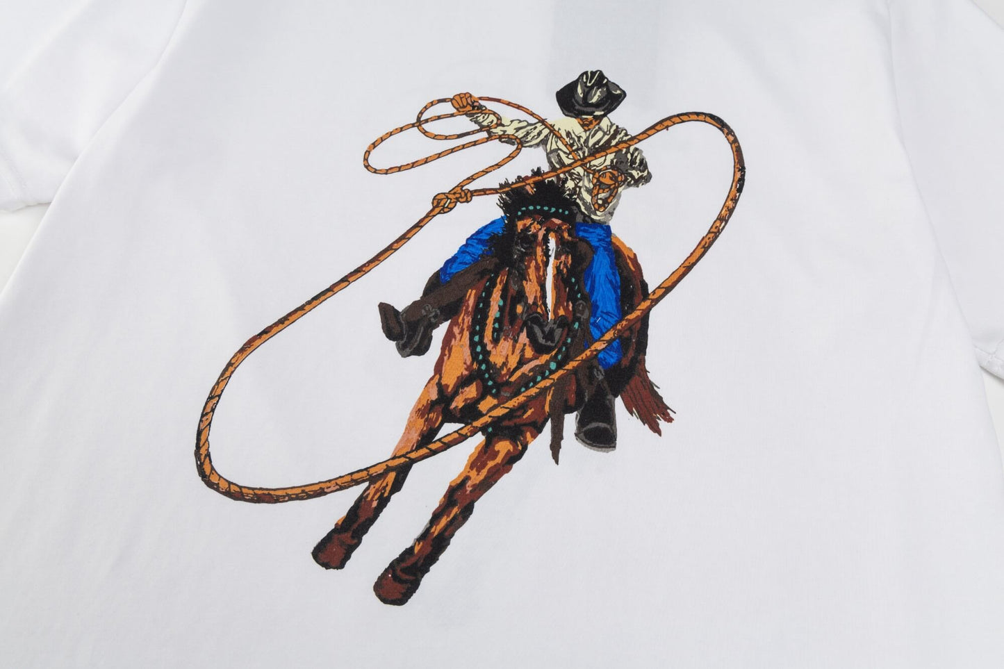 Camiseta de vaquero del oeste