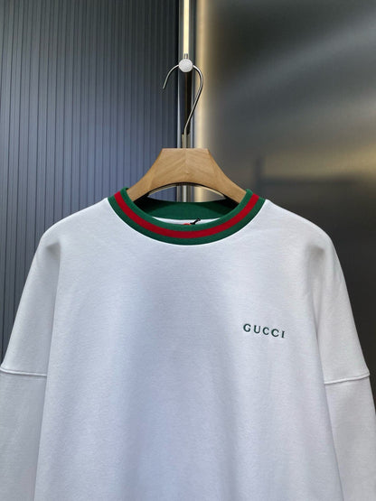 Embroidered Tape Sweatshirt