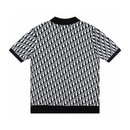Camiseta polo con estampado completo