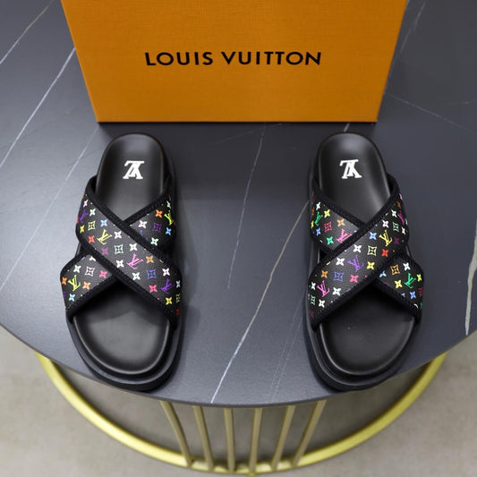 Colorful Jacquard Slippers