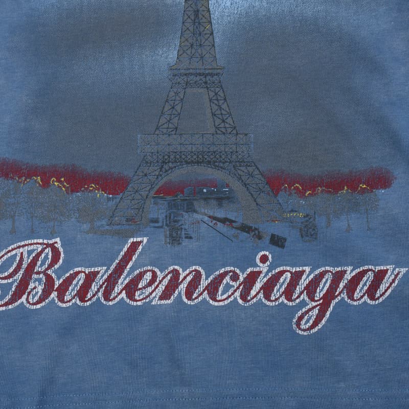 Night Tower Tie-Dye T-shirt