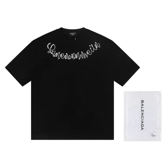 2025 Pearl Detail T-Shirt