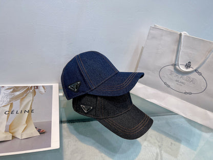 gorra de béisbol de mezclilla