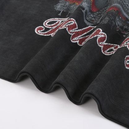 Night Tower Tie-Dye T-shirt