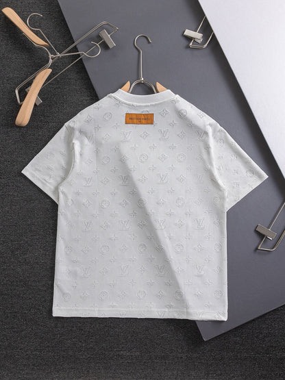 Camiseta con estampado de cuerpo entero multicolor