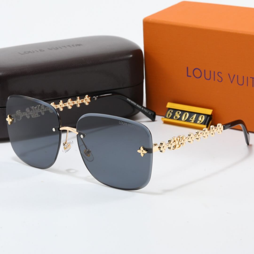 Nuevas gafas de sol sin montura con patillas distintivas
