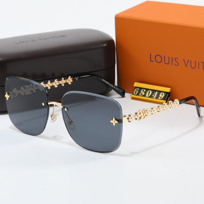 Nuevas gafas de sol sin montura con patillas distintivas