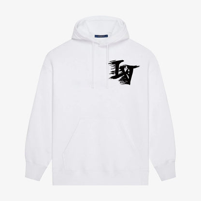 Sudadera con capucha con estampado de sombras