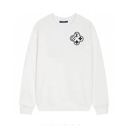 Sudadera con estampado de cadena