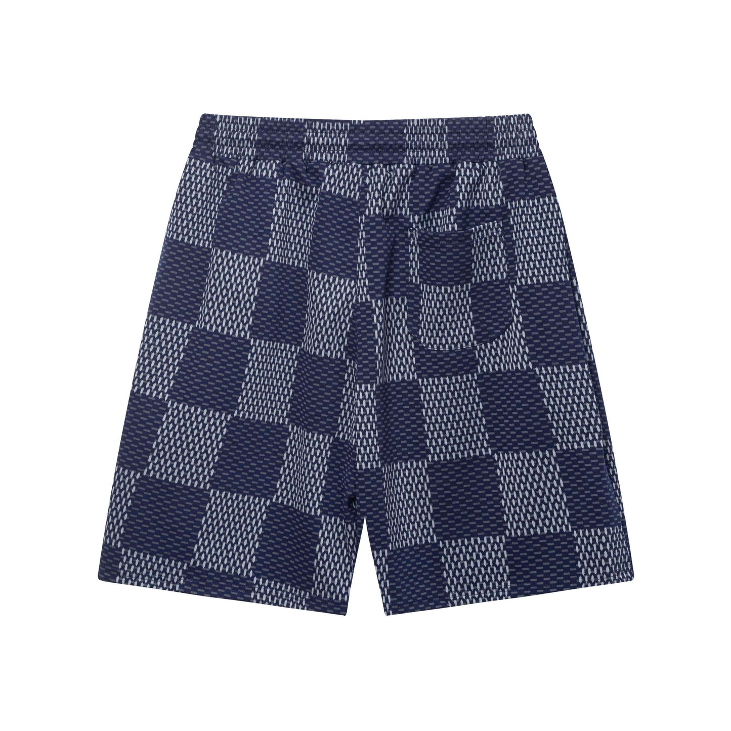 Short de plage à carreaux tendance