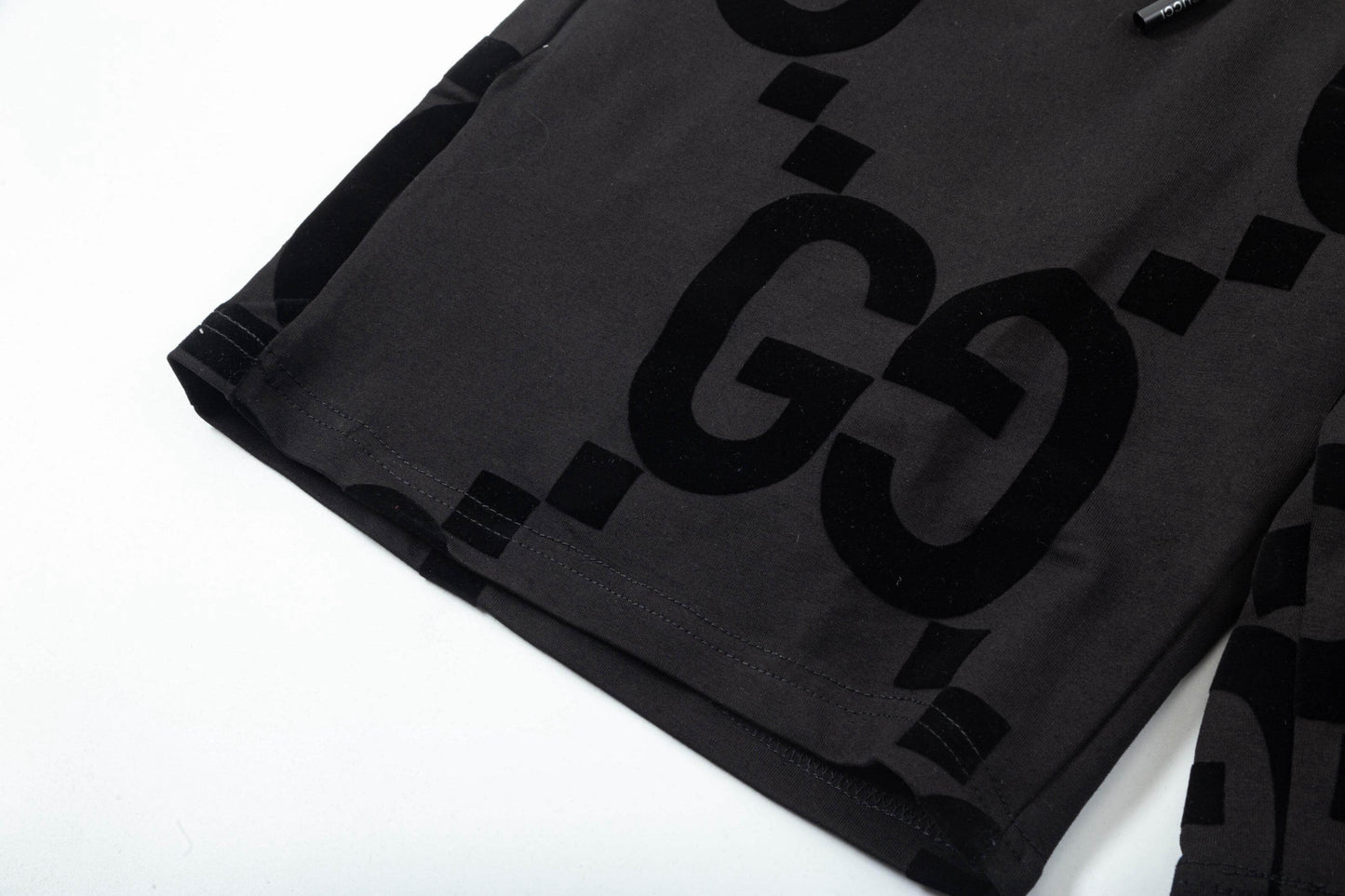 Pantalones cortos con estampado completo de G súper grande