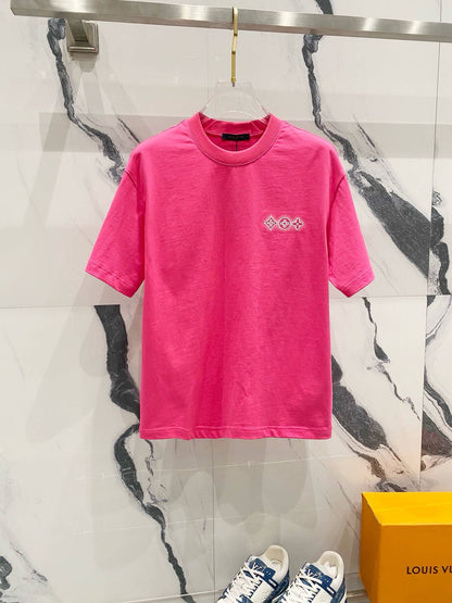 Camiseta bordada con inyección de tinta