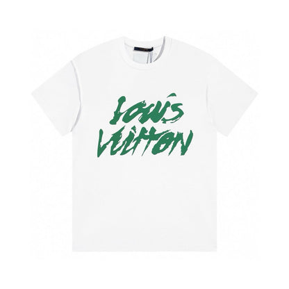 Camiseta con estampado de letras de moda