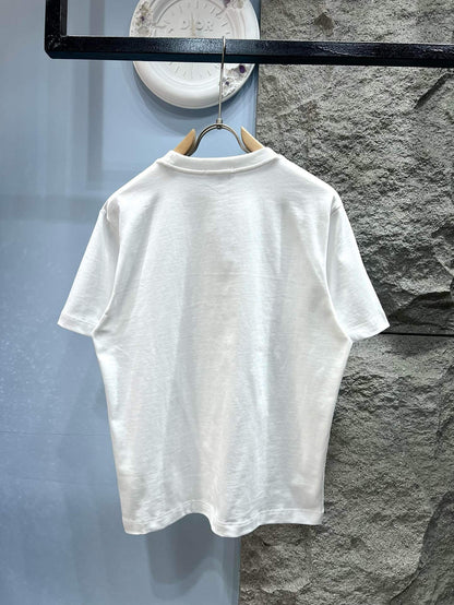 Camiseta con bordado de pulpo