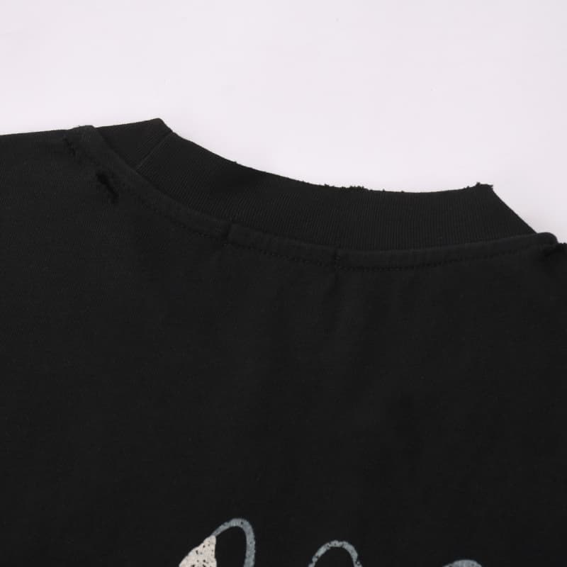 Washed Distressed Graphic T-shirt