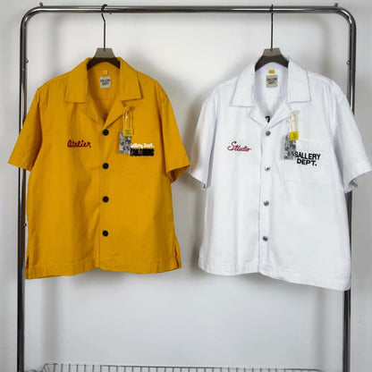 Camiseta vaquera blanca bordada 2025