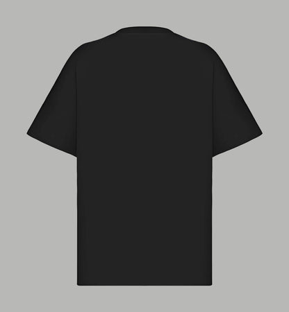 Camiseta con estampado de pintura al óleo de jarrón