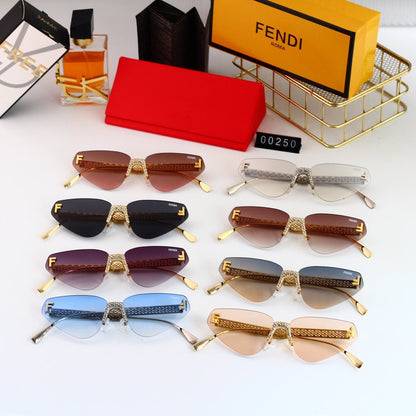 Gafas de sol con efecto ojo de gato y diamantes de imitación